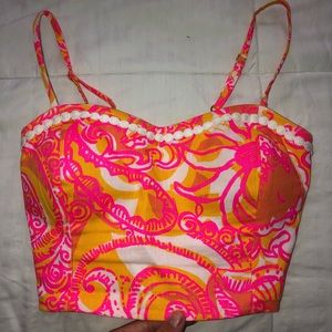 NWOT Lilly Pulitzer crop top❤️